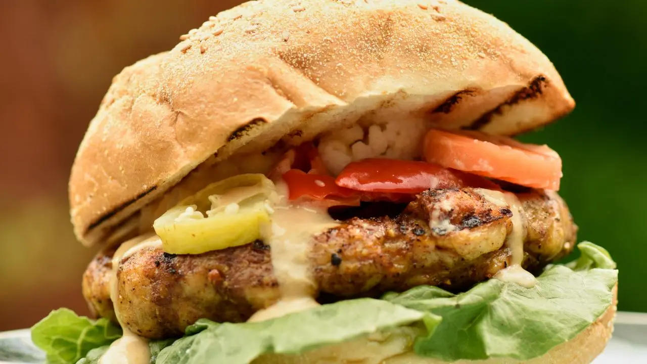 Chicken Shawarma Burgers