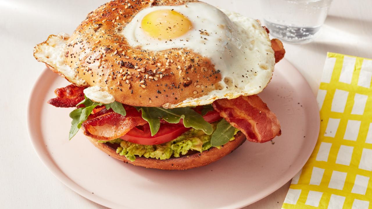 California BLT Egg-in-a-Hole