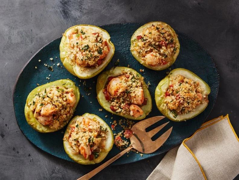 Food Network Kitchen’s Shrimp Stuffed Mirliton