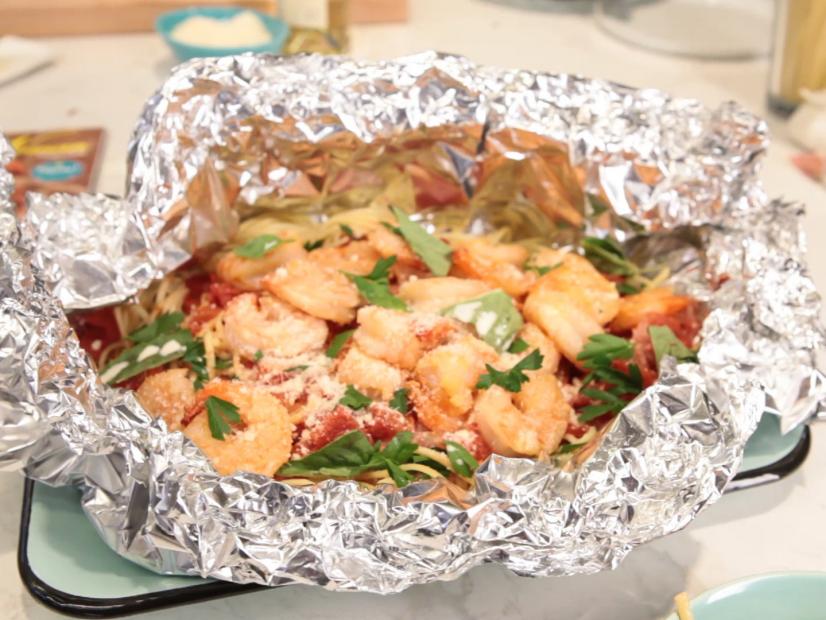 Foil Packet Shrimp Pasta Recipe Ree Drummond Food Network