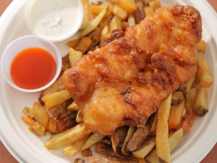 Traditional Fish and Chips Recipe Food Network