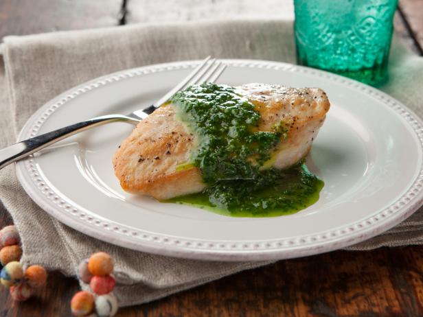 Food Network Kitchen’s Chicken with a Lemon Herb Sauce for How to boil water  as seen on Food Network's Healthy Helpings