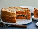 Food Network Kitchen's Puff Pastry Wrapped Angel Hair Pasta Pie.