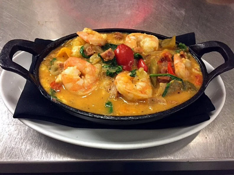Undoubtedly one of South Carolina’s most iconic dishes, shrimp and grits, once a budget-friendly Lowcountry staple, has become a menu darling across the state. Starting with sweet, wild-caught South Carolina shrimp, chefs spin the recipe in countless ways. For a classic approach, Lowcountry legend Frank Lee’s version at Slightly North of Broad in Charleston features country ham, sausage and tomatoes smothered over creamy grits. For a more modern take, check out Amy Fortes’ version at Rock Hill’s Flipside Restaurant with andouille, spinach, caramelized onions, smoked tomatoes, charred peppers and just the perfect amount of heat over South Carolina grits, all served in a cast iron pot.
