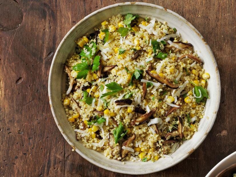Mixed Grains with Shiitakes and Corn Recipe Food Network Kitchen
