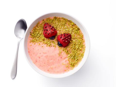 Strawberry and Tropical Fruit Smoothie Bowls