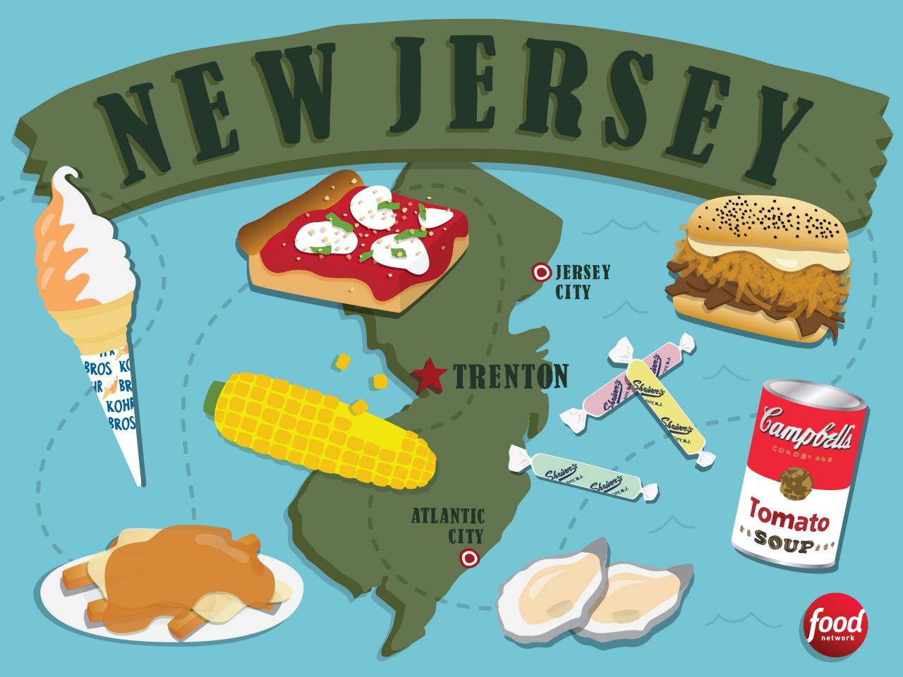 Best Food in New Jersey : Food Network