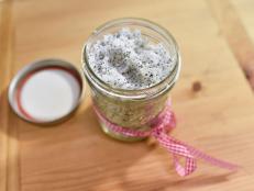 DIY body scrub as seen on Food Network's The Kitchen.