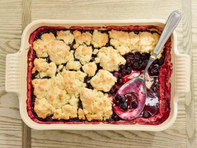 Ree Drummond's blueberry cobbler, as seen on Food Network's The Kitchen.