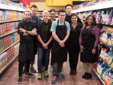 grocery guys games guy judges cast meet food competitors chefs season chef network superstars superstar shows host date kitchen tournament