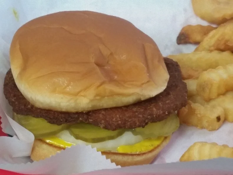 Slugburgers are a source of hometown pride in Corinth and other northeast Mississippi towns near the Tennessee border. Created during the Depression, when meat had to be stretched with a starchy filler, they used to sell for a nickel, sometimes called a slug. The mix may contain pork or beef, soy or potato flour. They’re pressed thin and deep-fried until crispy, but still soft in the middle, and served hot on a grilled soft bun with mustard, pickles, onions and sometimes standard burger adornments. Order one at Borroum’s Drug Store in Corinth, an artifact-filled landmark where a soda fountain dispenses handmade cokes and milkshakes.