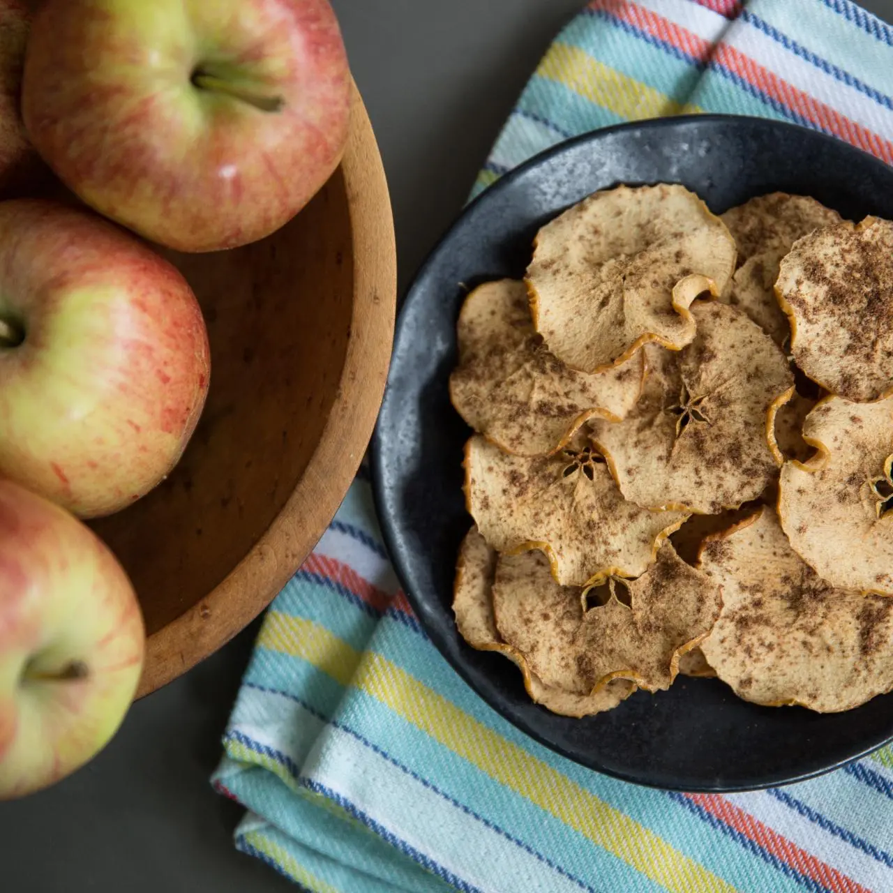 Spiced Apple Chips Recipe | Damaris Phillips | Food Network
