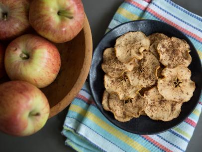 Spiced Apple Chips, as seen on The Bobby and Damaris Show, Season 1.