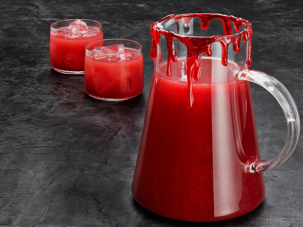 Make this orange Halloween party pitcher cocktail for a crowd