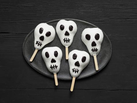 Candy-Coated Pear Skulls