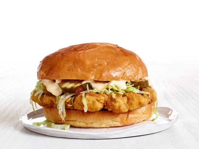 Crispy Pork Tenderloin Sandwich Recipe Food Network Kitchen Food