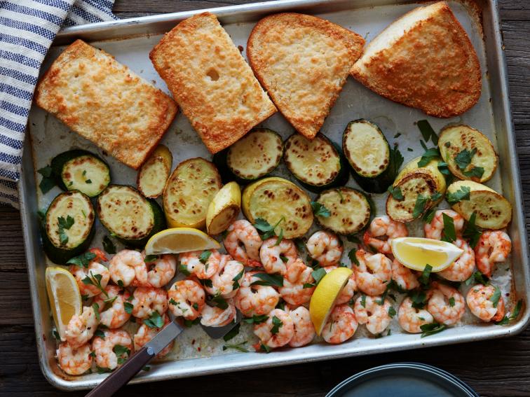 Sheet Pan Shrimp Scampi Recipe Food Network Kitchen Food Network