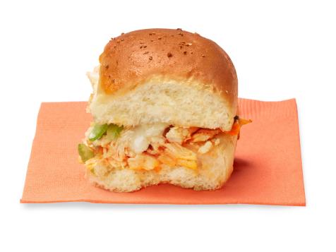 Pull-Apart Buffalo Chicken Sandwiches