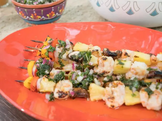 Rum-Glazed Shrimp Skewers Recipe | Trisha Yearwood | Food Network