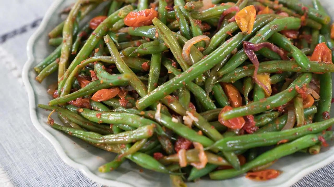 Wax Bean Salad