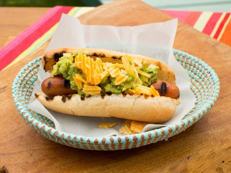 Loaded Guac Hot Dogs