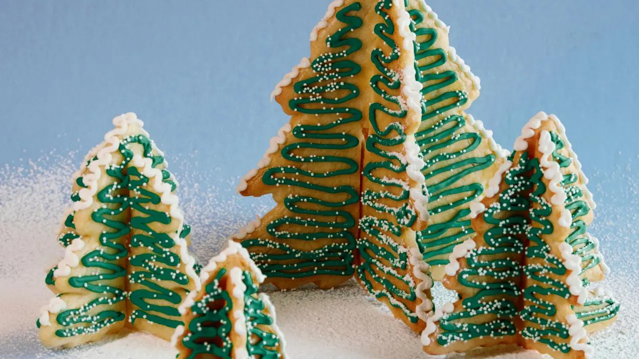 Christmas Tree Cookie Forest