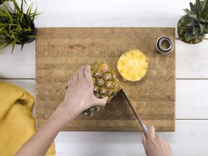 how to cut a pineapple fancy