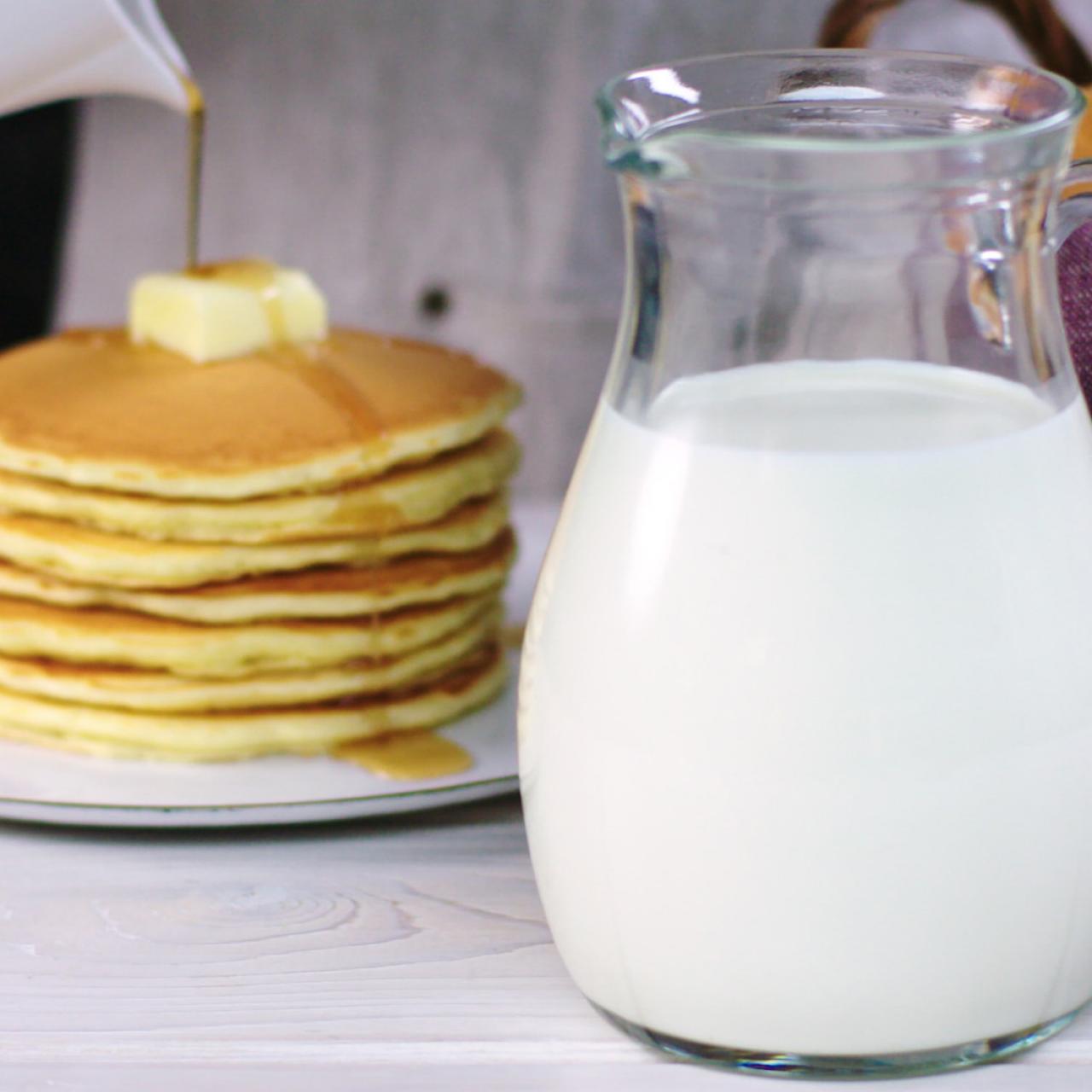 You'll need: 1.5 cups of buttermilk 1 cup of water
