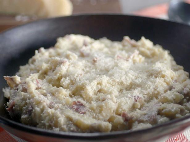 Parmesan Smashed Potatoes