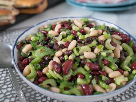 3-Bean Salad with Lemon Vinaigrette