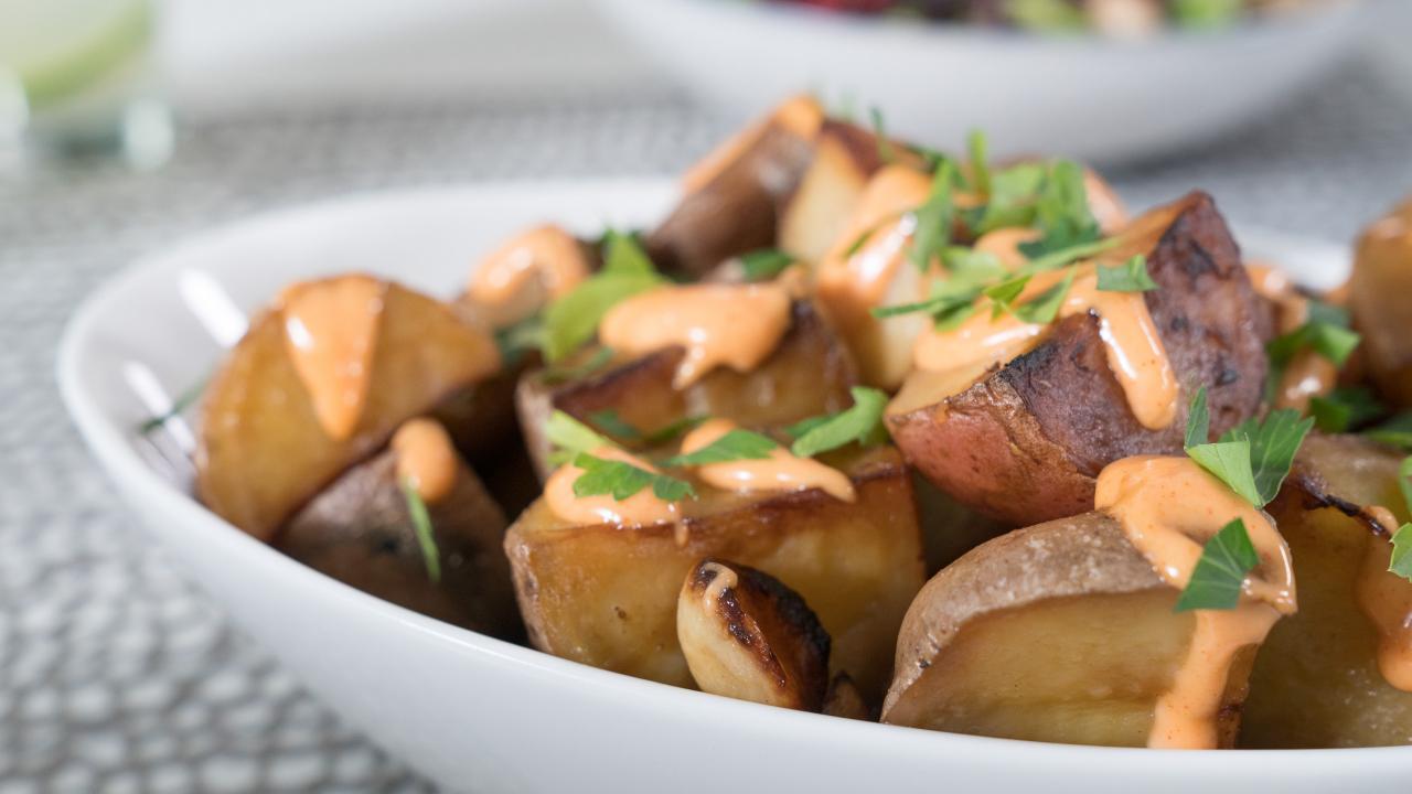 Pressure-cooked Potatoes