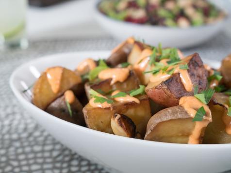 Pressure-Cooked Potatoes with Smoky Aioli