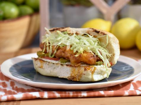 Hot and Crispy Fish Sandwich