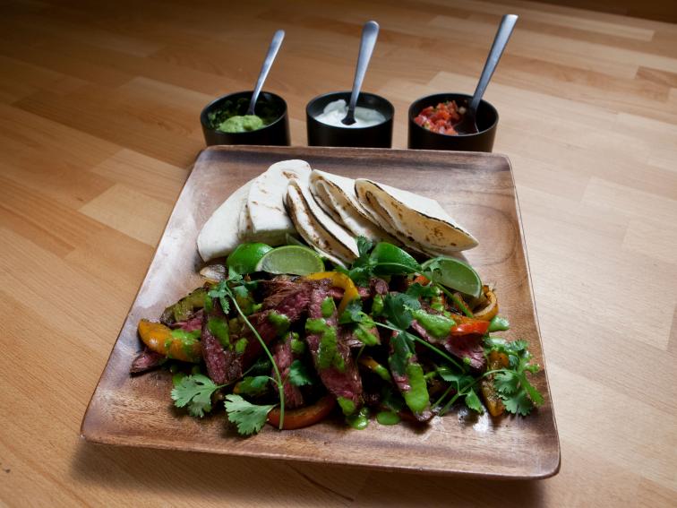 Steak Fajitas Recipe Tyler Florence Food Network