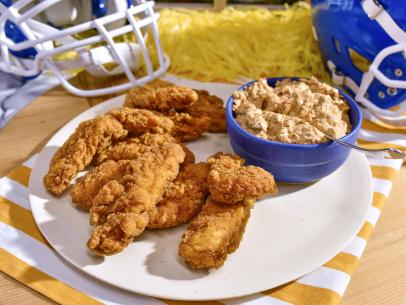Sunny Anderson makes a Spicy Hot Chicken Dip, as seen on Food Network's The Kitchen
