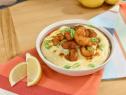 Jeff Mauro makes Crispy Cajun Popcorn Shrimp and Cheesy Grits, as seen on Food Network's The Kitchen