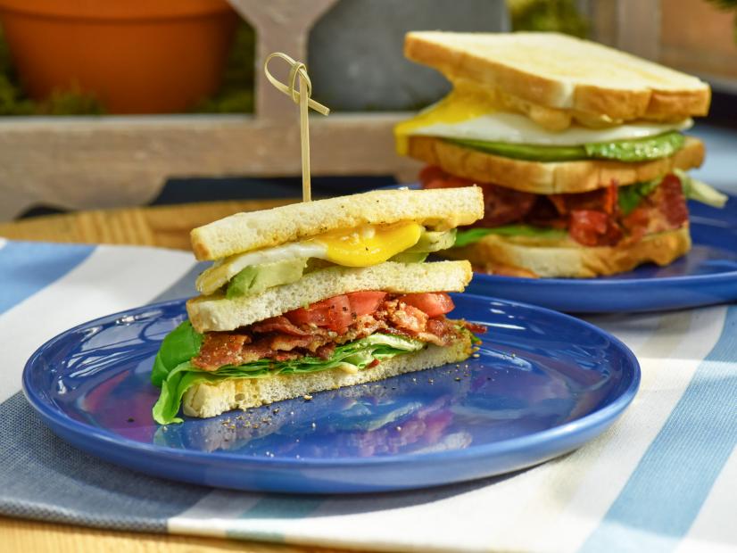 Sunny Anderson makes an E.A.B.L.T., as seen on Food Network's The Kitchen