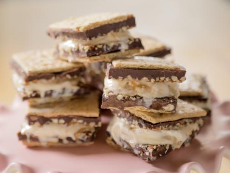 Chocolate Slab Ice Cream Sandwiches