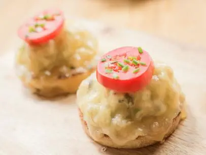 Close-up of Tuna Melts , as seen on The Pioneer Woman, Season 18.