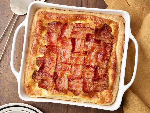 Food Network Kitchen’s Bacon Lattice Breakfast Pie