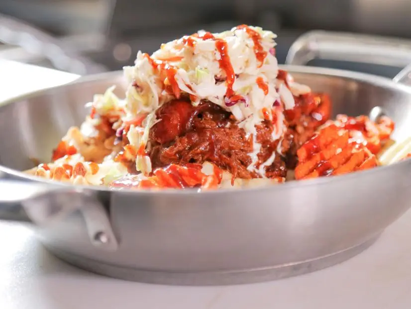 Sweet Lou's BBQ as served at Grubstak in Gilbert, Arizona as seen on Food Network's Diners, Drive-Ins and Dives episode 2804.