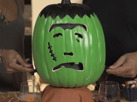 Your Halloween Party Needs This Frankenstein Wine Keg
