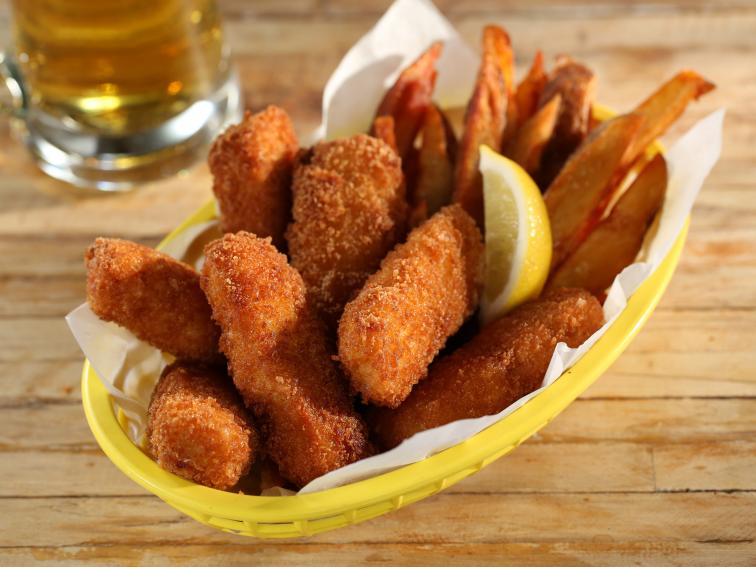 Fish Sticks aka Cod Fingers: Reloaded Recipe | Alton Brown | Cooking ...