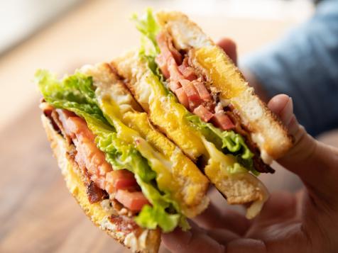 Egg-in-a-Hole Sandwich