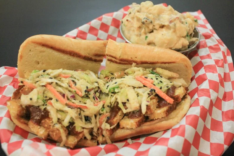 Of all the cuisines to be reimagined for the veg set, barbecue seems most unlikely. And yet, this family-owned Boise biz has realized the near impossible, by opening a down-home destination of pecan-smoked (not) meat. Believe it or not, baby back ribs, pulled pork, tri-tip and sausages are all there for the taking, assembled in sandwiches or served by the pound, along with vegan potato salad, gluten-free cornbread and nondairy mac 'n' cheese.