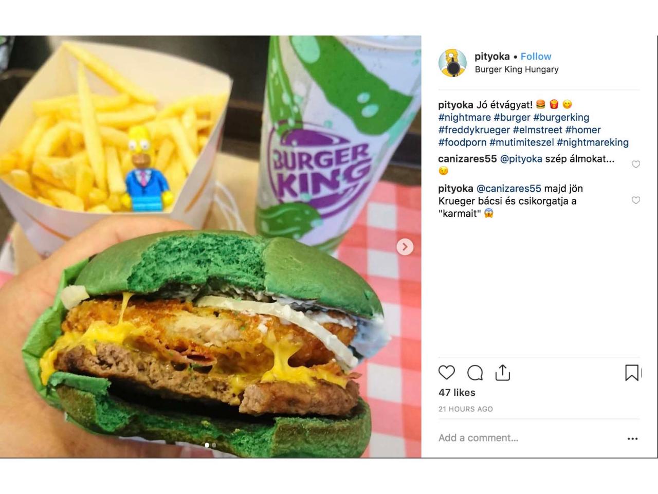 Burger King Says New Burger Is 'Clinically Proven to Induce Nightmares', FN Dish - Behind-the-Scenes, Food Trends, and Best Recipes : Food Network