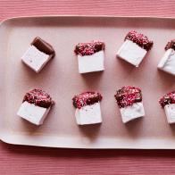 Food Network Kitchen’s Chocolate-Covered Strawberry Marshmallows