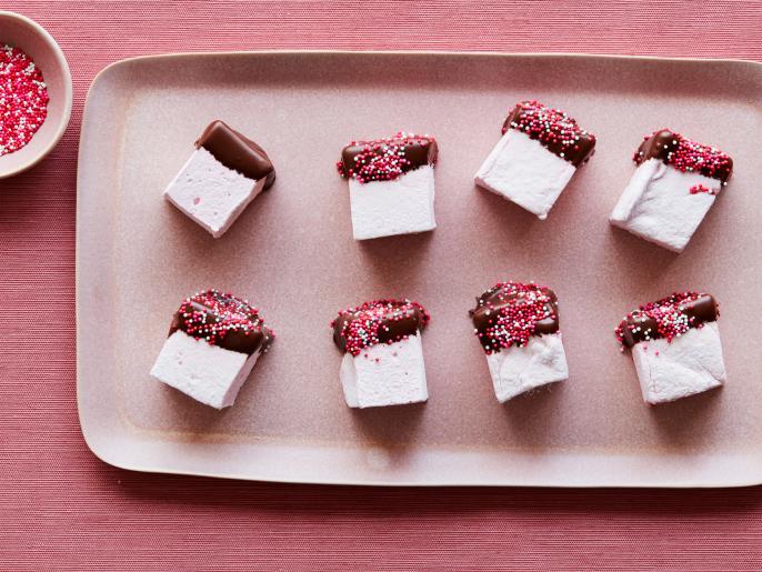 Chocolate Covered Strawberry Marshmallows Recipe Food Network Kitchen