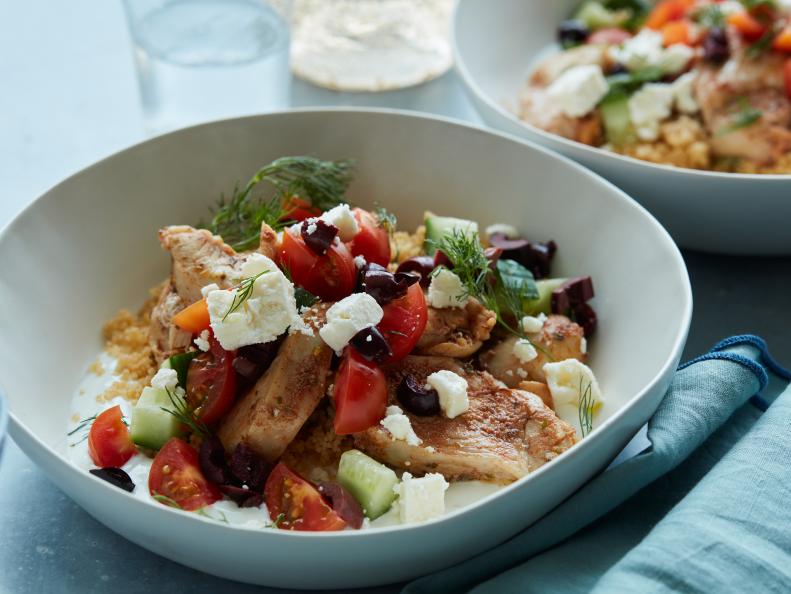 Food Network Kitchen’s Instant Pot Souvlaki Chicken Bowls