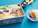 Food Network Kitchen’s No-Churn King Cake Ice Cream